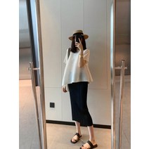 고급 여성 셔츠 주름 남방 편한 티셔츠 상의 플리츠
