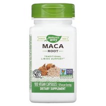 네이처스웨이 비건 마카 뿌리 525mg 100정, 1개, 기본