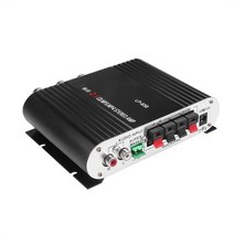 카오디오앰프 차량용 무선 앰프 스피커 Kebidumei lp-838 파워 카 하이파이 2.1 200w 12v mp3 라디오 오디오 스테레오베이스 부스터 플레이어 오토바이 홈, 검은색