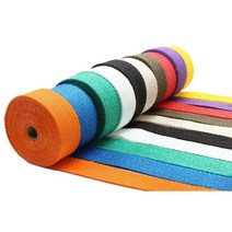 배기 머플러 소음기 마후라 오토바이 배기 열 모토 크로스 자동차 범용 머플러 랩 밴드 붕대 스틸 스트립이, 06 5cm 5m Green