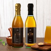이삭방앗간 참기름 + 들기름, 1set, 350ml