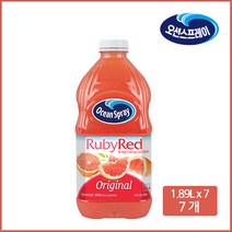 오션스프레이 루비 레드 자몽 드링크 1.89L (Ruby Red), 7개