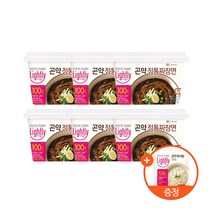 [라이틀리] 곤약면 228g 정통짜장면 x 3개+3개 + 곤약즉석밥 귀리 1개 증정, 4) 곤약 매콤 비빔면 216.5g x 3, 1) 곤약 정통짜장면 228g x3개_귀리 곤약즉석밥