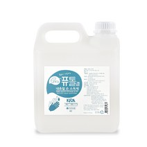 크로바 퓨톨 손소독제 손소독 겔 의약외품 리필 4L, 단품