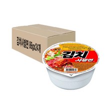 옛날 구수한 누룽지 컵 60gx16개, 농심 김치 사발면 86gx24개, 86g, 24개