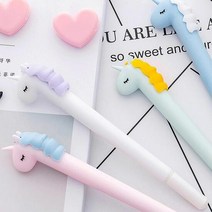 유니콘 볼펜 디자인펜 캐릭터 필기구 학생 필기감좋은, 단품, 본상품선택