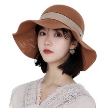 비소리 홀릭 플로피햇_바캉스모자 여성모자