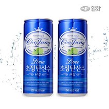 일화 [1+1] 초정탄산 라임 250mlx30캔(총60캔), 단품없음