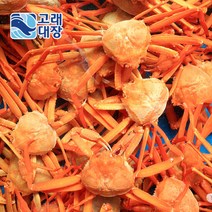 [고래대장] 최상급 포항 연지홍게 수율 7-80% 10마리, 단품