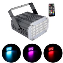 상업용조명 카페 상가 레이져 48 LED RGB 3IN1 스트로브 조명 디스코 DJ 파티 크리스마스 음악 클럽 사운드, 02 미국 플매트 카펫 러그