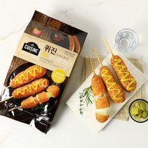 동원 퀴진 치즈 크리스피 핫도그 400g 3봉 (낱개15개)