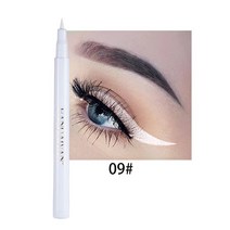 BLOWFISH FUGU컬러 아이라이너2p 붓펜 워터프루프 아이라이너 리퀴드 아이라이너12가지 색상리퀴드, 09#2p, 1개