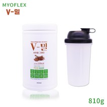 마이오플랙스 브이밀 식물성 단백질 쉐이크 프로틴 완두콩 렌틸콩 채식 채소 비건 곡물 브로멜라인 보충제 식이섬유 식사대용 식약처 인정, 카카오