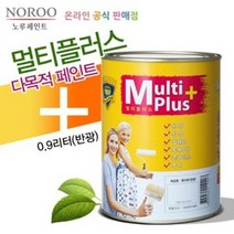 [IL∃7] 방문가구 철문 벽면 다용도 순환경 노루페인트 0.9L DIY 멀티 셀프 수용성 다목적 도장 도장용 도색 수성_E∃8260eA, ∠Op_07화이트그린
