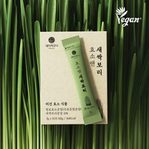 네이처오닉 효소앤 새싹보리 비건효소 3g x 14포, 효소앤 새싹보리 1박스 (14포)