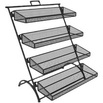 pc방 스낵선반 진열대 컵라면 슈퍼마켓 매대 진열장, 화이트  29x22x44.5, 화이트  29x22x44.5