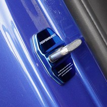 BMW X6 도어스트라이커커버 몰딩 2020년이후, 블루
