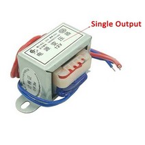 EI4 5W 전력 변압기 입력 AC 220V380V ~ 50Hz 출력 싱글듀얼 6V 7.5V 8V 9V 0.5V 2V 5V 24V 30V 36V 48V, [01] 220V Single Output, [10] 24V