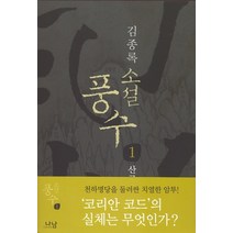 소설 풍수 1(산국), 나남, 김종록 저