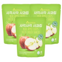보리올 동결건조 사각사각 사과칩 15g 3봉, 3개
