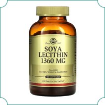 솔가 대두 레시틴 1360mg 180정, 180캡슐