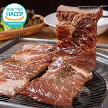 솔잎향 가득한 양념 돼지갈비 캠핑요리 3.5kg, 솔잎 양념돼지갈비 3.5kg (10대)