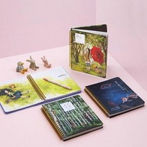 숫자가 적혀 있는 만년 다이어리 스프린 수첩 플래너, 너와함께라면_품절