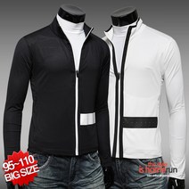 홈런 브라이트 메쉬 골프 집업 점퍼 MB6055