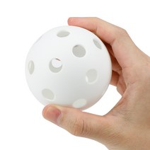 72mm 피클볼 공 10개/20개 세트, 화이트, 20개