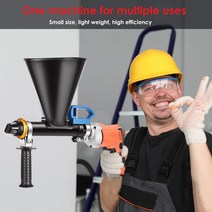 휴대용 시멘트 충전 총 전기 그라우팅 장비 방수 및 누출 벽돌 벽 바닥에 기계, 한개옵션0