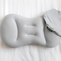 비스토어 빨아쓰는 컴팩트 꿀잠베개, 실버