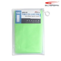 실버스핀 극세사 스포츠타올(건식), 건식타올_라임, 1개