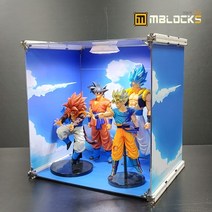 피규어장식장 아크릴케이스 피규어진열장 건담케이스 건담진열장 엠블럭 스페셜에디션 X6타입 1칸형, 07_에디션X6타입_드래곤볼_기본형