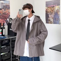 남성 사파리 아우터 야상 점퍼 바람막이 항공 잠바 다이나믹 디자이너 재킷 멋진 대학 프레피 스타일 캐주얼 유니섹스 의류 배기 올 매치 버튼 업 일본 청