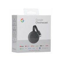 NEW 구글 GA00439-US0 1080p 크롬캐스트 Black GA00439-US 3rd Generation Latest