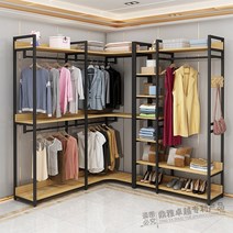 대형 철제 코트랙 옷걸이 행거 드레스룸 아파트 선반, 100X160