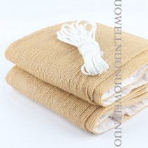 어닝 사이드월 윈드스크린 바람막이맞춤형 HDPE 양산 천막 두꺼운 발코니 개인 정보 보호 자외선 차단 정, 09 Coffee 2x7m