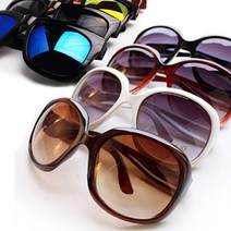 인싸 선글라스 썬 호박 홈쇼핑 템 알작은 레옹 색안경 테 여자 연예인 뷰 가벼운, 선글라스04.커렌미러-블루