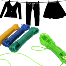 캠핑 옥상 코팅 와이어 빨랫줄 튼튼한 코팅 빨래줄끈 건조대 캠핑용 마당 건조대 베란다, 20M, 1개