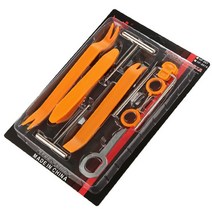 카오디오 블루투스12/4pcs 자동차 라디오 도어 클립 패널 트림 대시 카플레이어 제거 열기 설치기 BMW 카플, 02 12Pcs blister card
