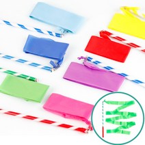 때깔좋은집 리듬체조 리본 보라 분홍 하늘 2.5m, 밝은 보라