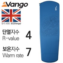 반고 VANGO 트렉 숏 컴팩트 스탠다드 롱 매트 캠핑매트, 트렉 롱(3cm) 썬더
