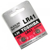 건전지 리튬건전지 TOSHIBA 수은전지 전지 LR41-알카라인, 1개, 해당 상품 선택하기