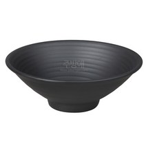 멜라민 로하스면기 비빔밥 국수 멜라민 빙수 업소용 라면 우동 그릇 블랙 식기, 9볼