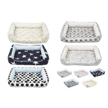 (보담) 세탁이 간편한 강아지 마약 방수 방석, 땡땡이