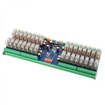 Huqingjun 32 채널 RS485 통신 릴레이 모듈 RS485 Modbus RTU/232 DC12V/24V 등 인덕션용 릴레이 출력 모듈, CHINA_24VDC