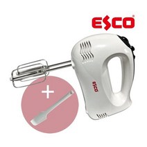 에스코 핸드믹서 300W (QF0519H)+알뜰주걱 증정+거품날총6개