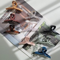 데일리핀 유광 꼬임 집게핀