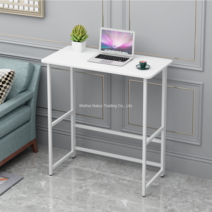 서서쓰는 스탠딩 책상 서서일하는 높이조절 스탠드 노트북 컴퓨터 모니터 키다리 받침대 HS15, 100 x 50 x H75cm 화이트