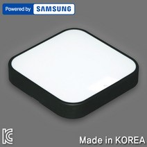 조명다움 LED 직부등 센서등 현관조명 베란다 복도 계단 테라스 센스등 직부조명, B24 LED심플프리미엄센서등15W 블랙